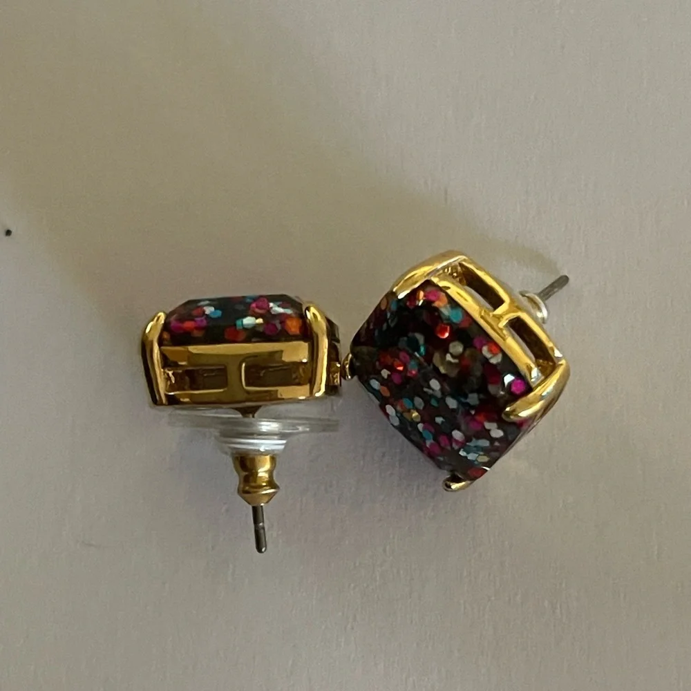 Kate spade glitter studs - Picture 4 of 5
